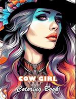 Cow Girl Coloring Book