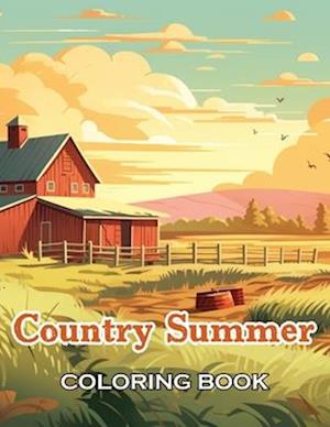 Country Summer Coloring Book