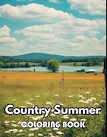 Country Summer Coloring Book