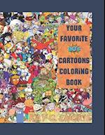 Your Favorite 90's Cartoons Coloring Book