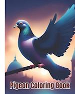 Pigeon Coloring Book