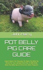Pot Belly Pig Care Guide