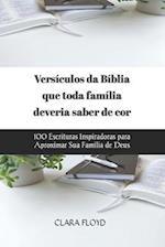 Versículos da Bíblia que toda família deveria saber de cor