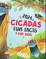 Cicadas Fun Facts Book for Kids