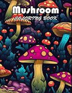 Mushroom Coloring Book For Adults