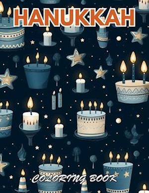 Hanukkah Coloring Book for Adults