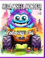 Mega Wheel Monster Coloring Fun