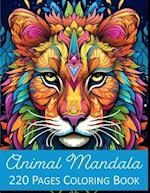 Animal Mandala Coloring Book