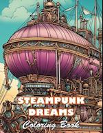 Steampunk Dreams Coloring Book