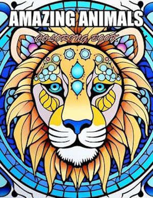 Amazing Animals Coloring Book