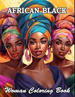 African Black Woman Coloring Book