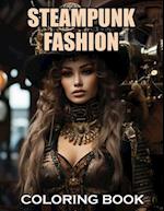 Steampunk Fashion Coloring Book