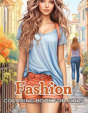 Fashion Coloring Book for Girls