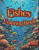 Fishes Coloring Book