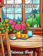 Cozy Kitchen Coloring Book