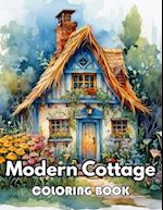 Modern Cottage Coloring Book