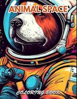 Animal Space Coloring Book: 100+ New and Exciting Designs 
