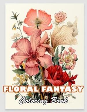 Floral Fantasy Coloring Book