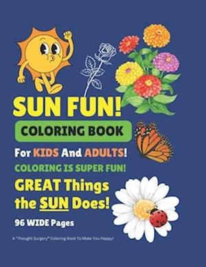 SUN FUN Coloring Book 100+ Easy to Color Pictures About the Sun