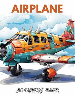 Airplane Coloring Book for Kids