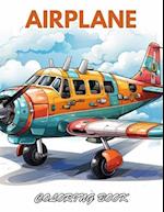 Airplane Coloring Book for Kids