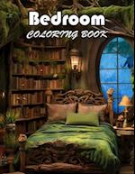 Bedroom Coloring Book for Adults