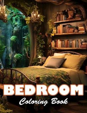 Bedroom Coloring Book for Adults