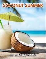 Coconut Summer Coloring Book