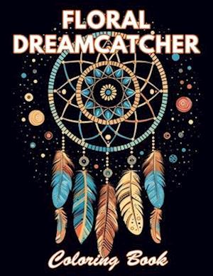 Floral Dreamcatcher Coloring Book