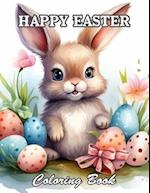 Happy Easter Coloring Book for Kids