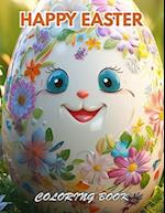 Happy Easter Coloring Book for Kids