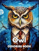 Owl Coloring Book