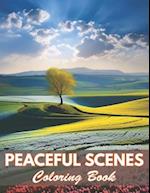 Peaceful Scenes Coloring Book