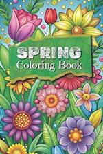 Spring Coloring Book