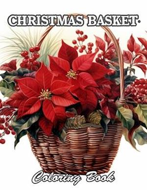 Christmas Basket Coloring Book