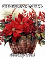 Christmas Basket Coloring Book