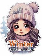 Winter Coloring Book for Kids