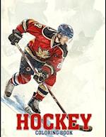 Hockey Coloring Book