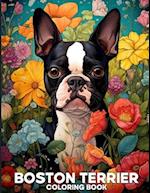 Boston Terrier Coloring Book