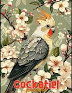 Cockatiel Coloring Book