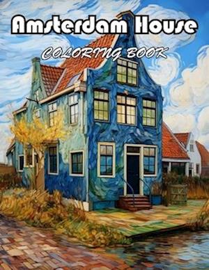 Amsterdam House Coloring Book