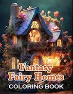 Fantasy Fairy Homes Coloring Book