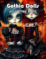 Gothic Dolls Coloring Book