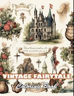 Vintage Fairytale Coloring Book