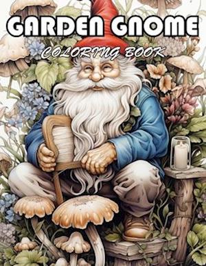 Garden Gnome Coloring Book