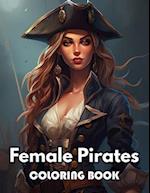 Female Pirates Coloring Book