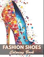 Fashion Shoes Coloring Book