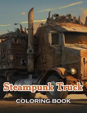 Steampunk Truck Coloring Book