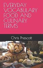 Everyday Vocabulary Food and Culinary Terms