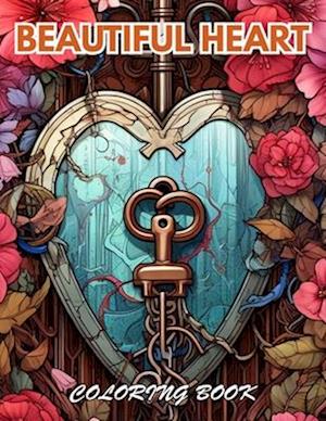 Beautiful Heart Coloring Book